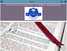 Tablet Screenshot of nwdlcms.org